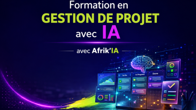 Formation en IA pour gestion de projet AfrikIA