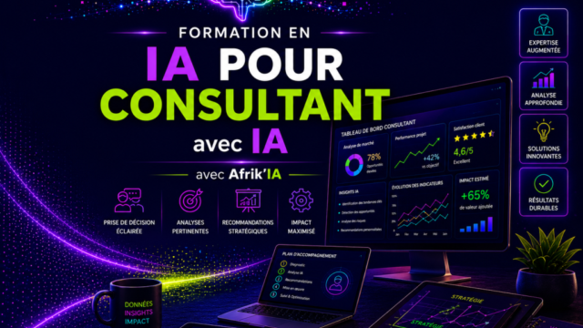Formation en intelligence artificielle pour consultant