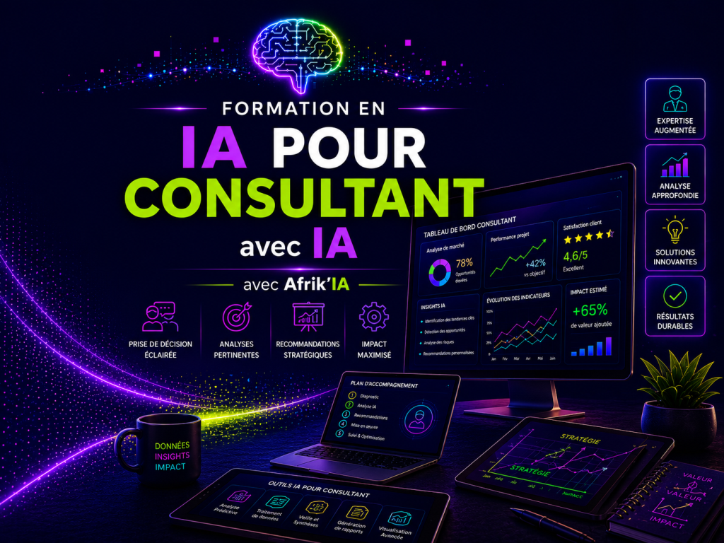 Formation en intelligence artificielle pour consultant