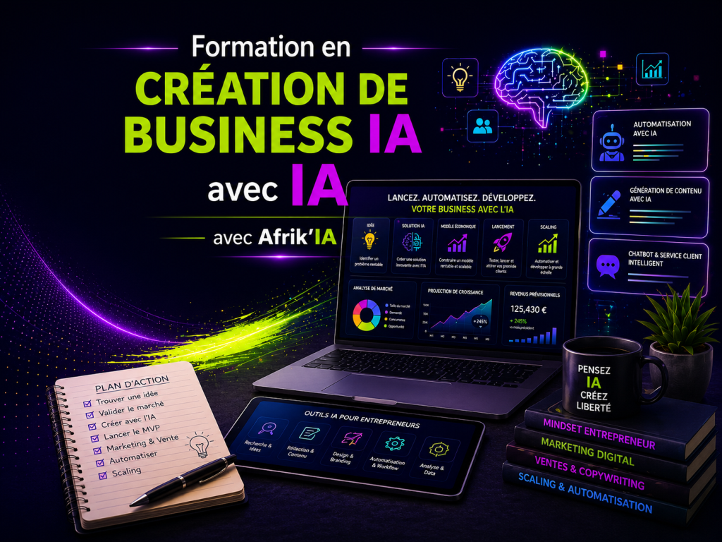 AfrikIA - Formation en intelligence artificielle pour le business
