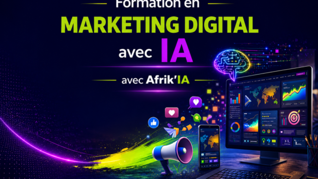 AfrikIA Formation en intelligence artificielle pour le marketing digital