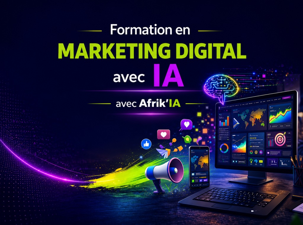 AfrikIA Formation en intelligence artificielle pour le marketing digital